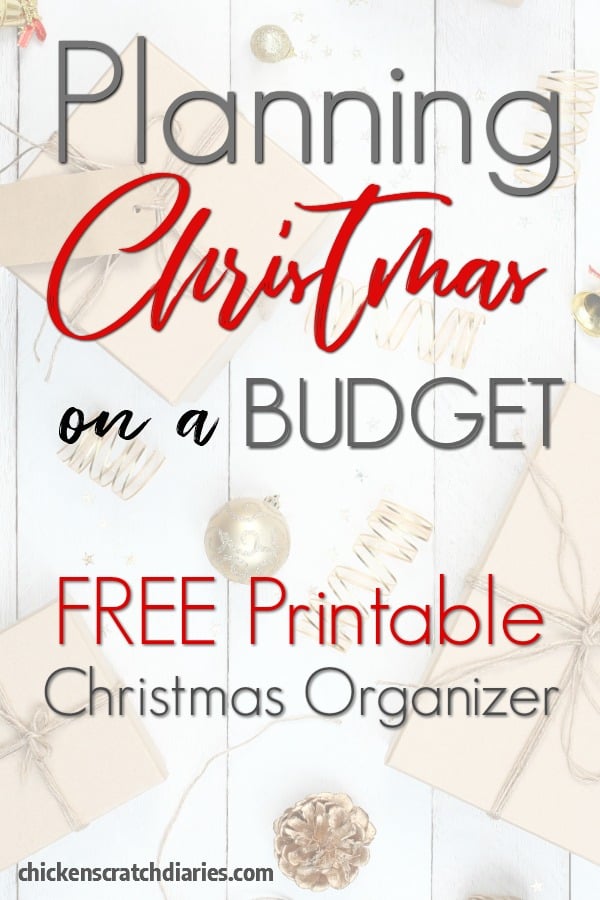 Christmas budget printable - use this planner for Christmas gift shopping and all holiday expenses! Christmas on a budget - it doesn't have to be stressful! #Christmas #Printable #Budget #Shopping #SaveMoney