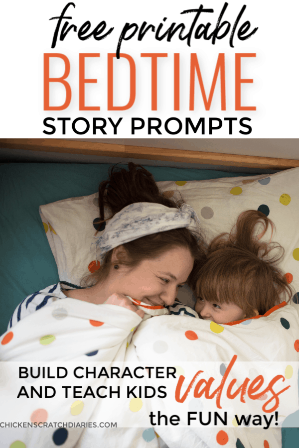 Bedtime story starters: value based stories with morals that make bedtime fun + meaningful! Creative short stories on character building that you can customize for your child and have a fun bonding experience at bedtime. #Values #BuildingCharacter #Bedtime #Stories #Kids