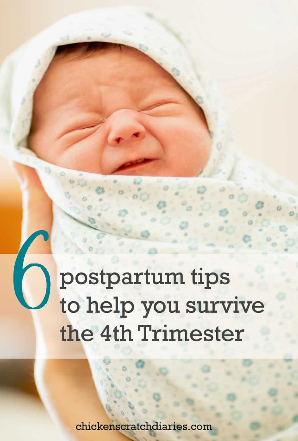 Postpartum Tips to help you survive the 4th trimester! #Postpartum #Newborn #Baby #Advice