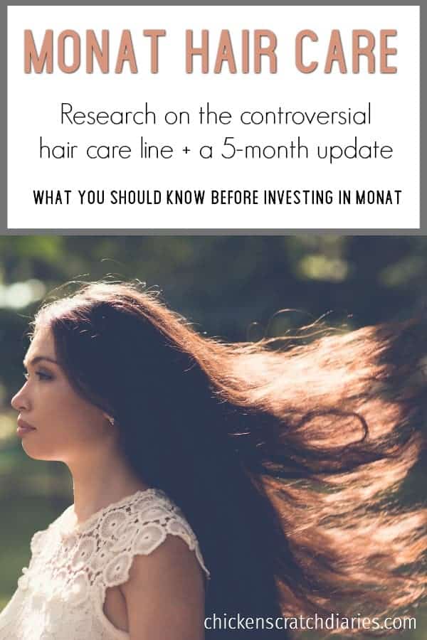 Monat review - update and research on this hair care line. Does it really help regrow hair? #Monat #Hair #Shampoo