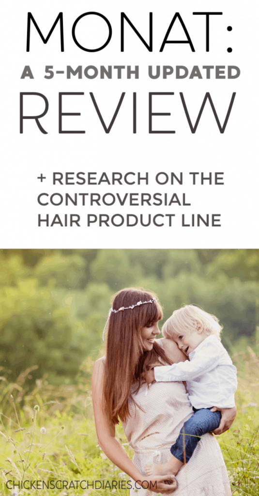 Monat hair product review: before and after, and what you should know before investing in Monat for postpartum hair loss. #Monat #Hairandbeauty #Motherhood