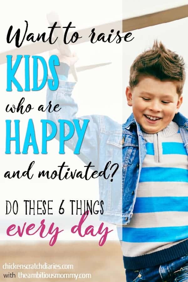 How to raise happy kids who are cooperative and self-motivated - what every parent hopes for IS possible! #HappyKids #IntentionalParenting #MomLife #ParentingAdvice
