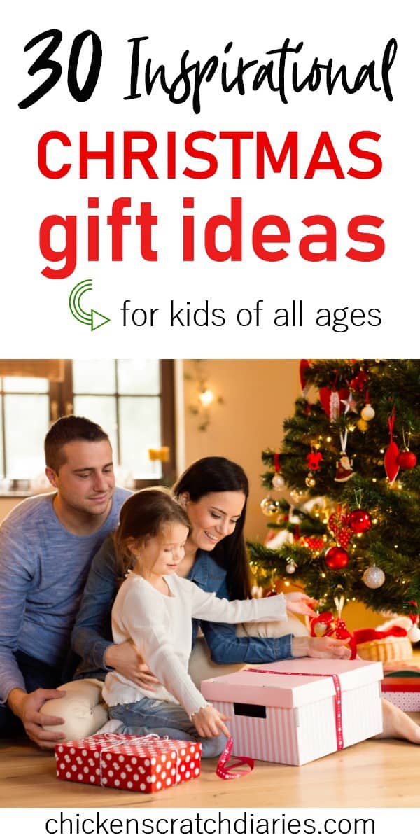 Gift ideas for Christian Kids - popular Christmas gifts your kids will love. (Babies through teens). #Christmas #GiftIdeas #Holidays #Shopping #ChristianParenting