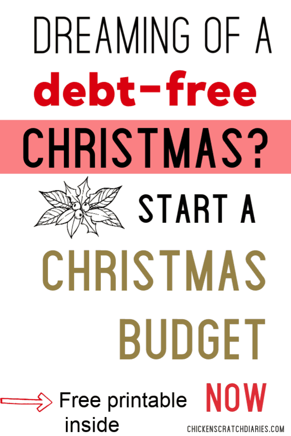 planning christmas on a budget free christmas organizer printable