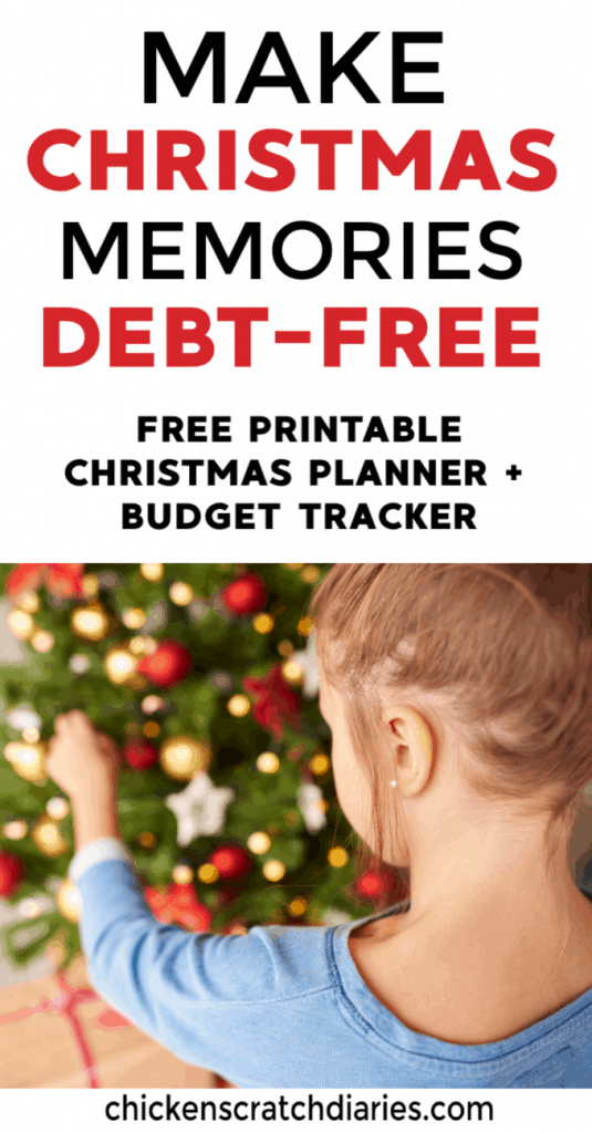 planning christmas on a budget free christmas organizer printable