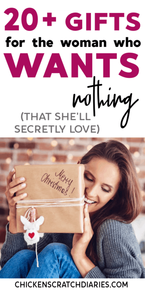 Gifts For The Woman Who Wants Nothing & Has Everything