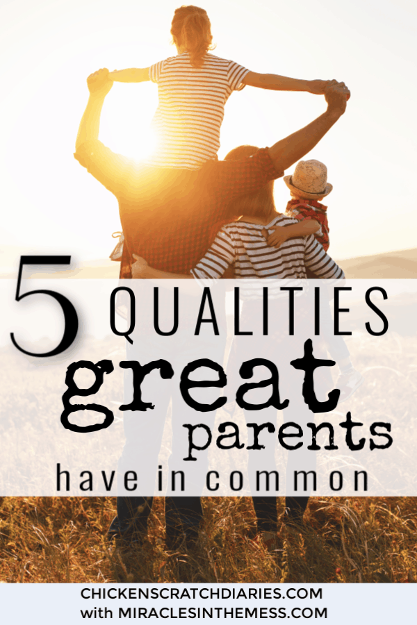 Being a good parent might be less complicated than we think. You can be an awesome parent by adopting these 5 simple qualities. #Parenting #Advice #PositiveParenting #Motherhood