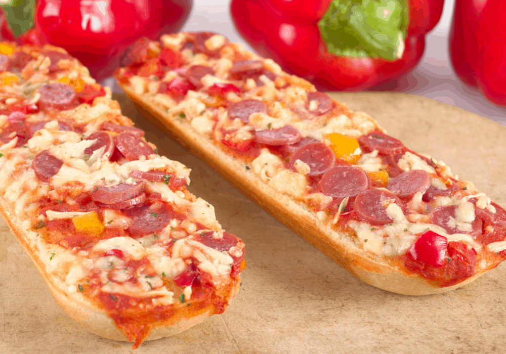 french bread pizza: quick dinner idea