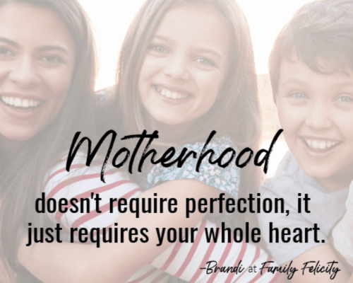 Quotes about motherhood: image: family felicity