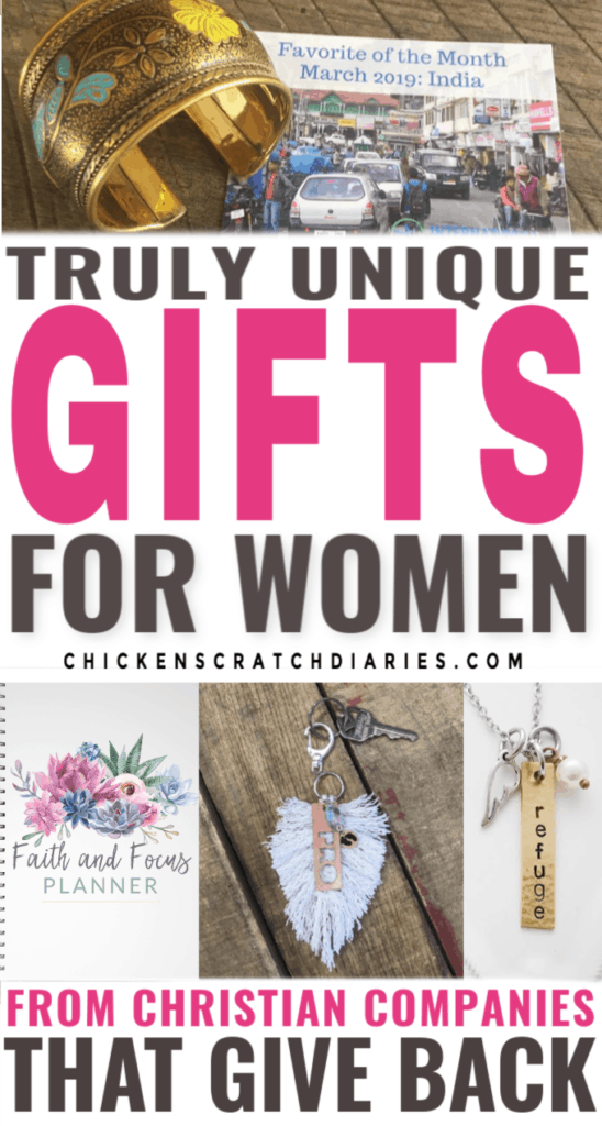 Unique Christian Gifts for Women  that also Give Back » Chicken