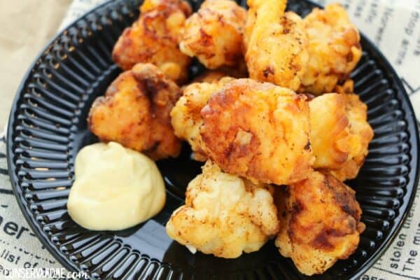 image of homemade chicken nuggets-budget friendly lunch