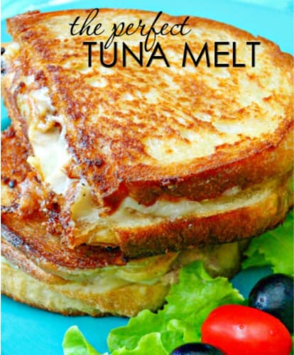 cheap lunch for kids- tuna melt