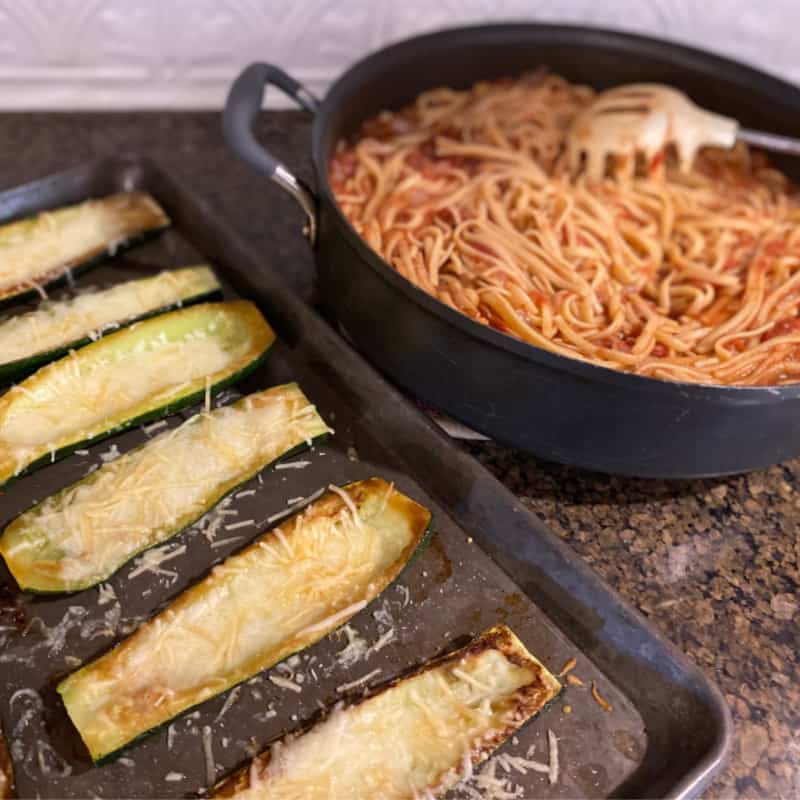 EveryPlate review: Zucchini Parmesan meal