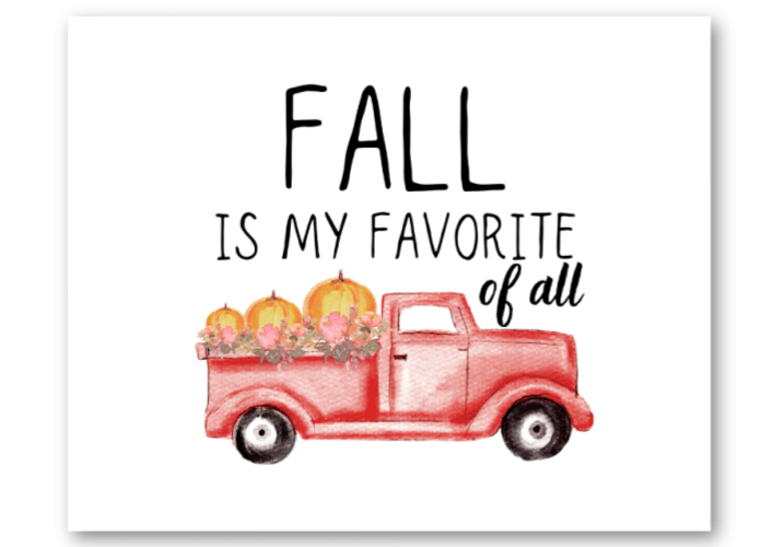 Free fall home decor sign-2
