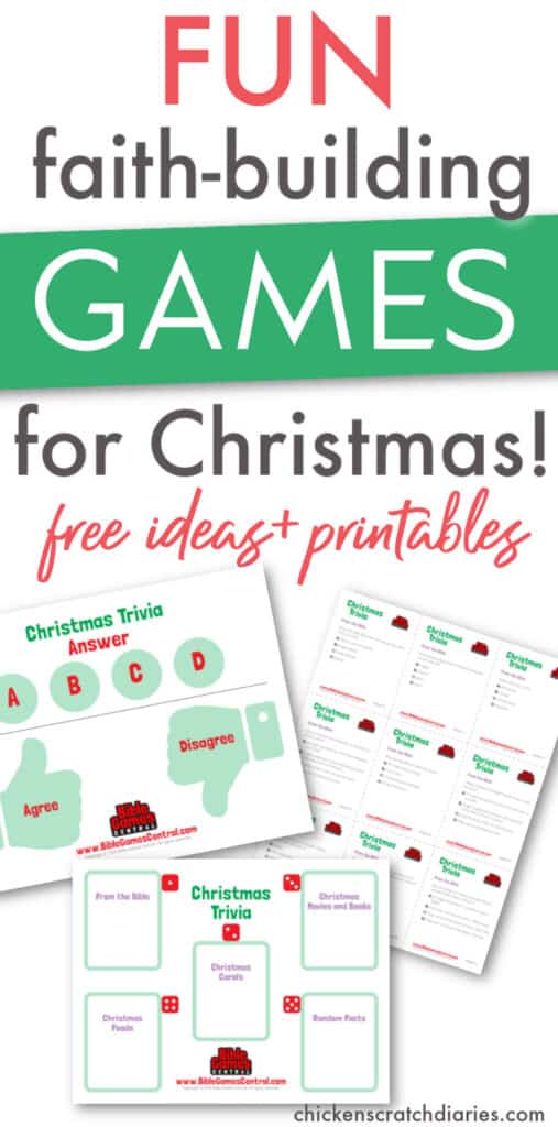 free printable Christmas games