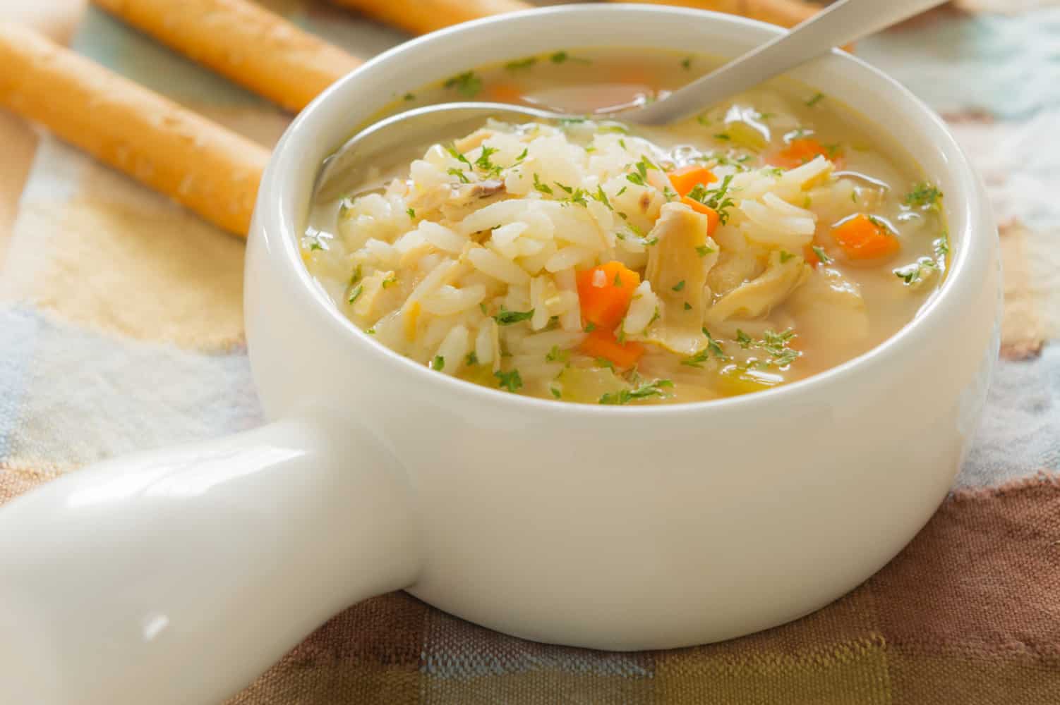 "Get Well" Turkey and Rice Soup Recipe » Chicken Scratch Diaries