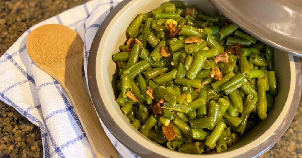 Instant pot green beans with bacon recipe