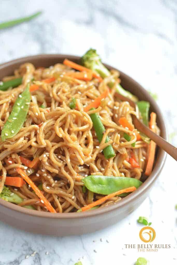 veggie chow mein