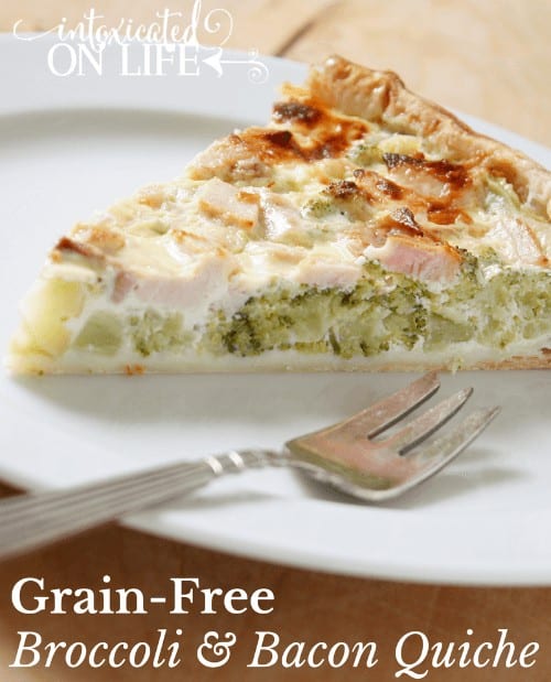 brocolli bacon quiche freeze ahead meal idea