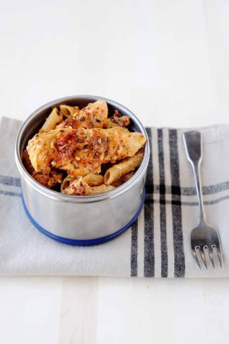 sundried tomato pasta freezer meal