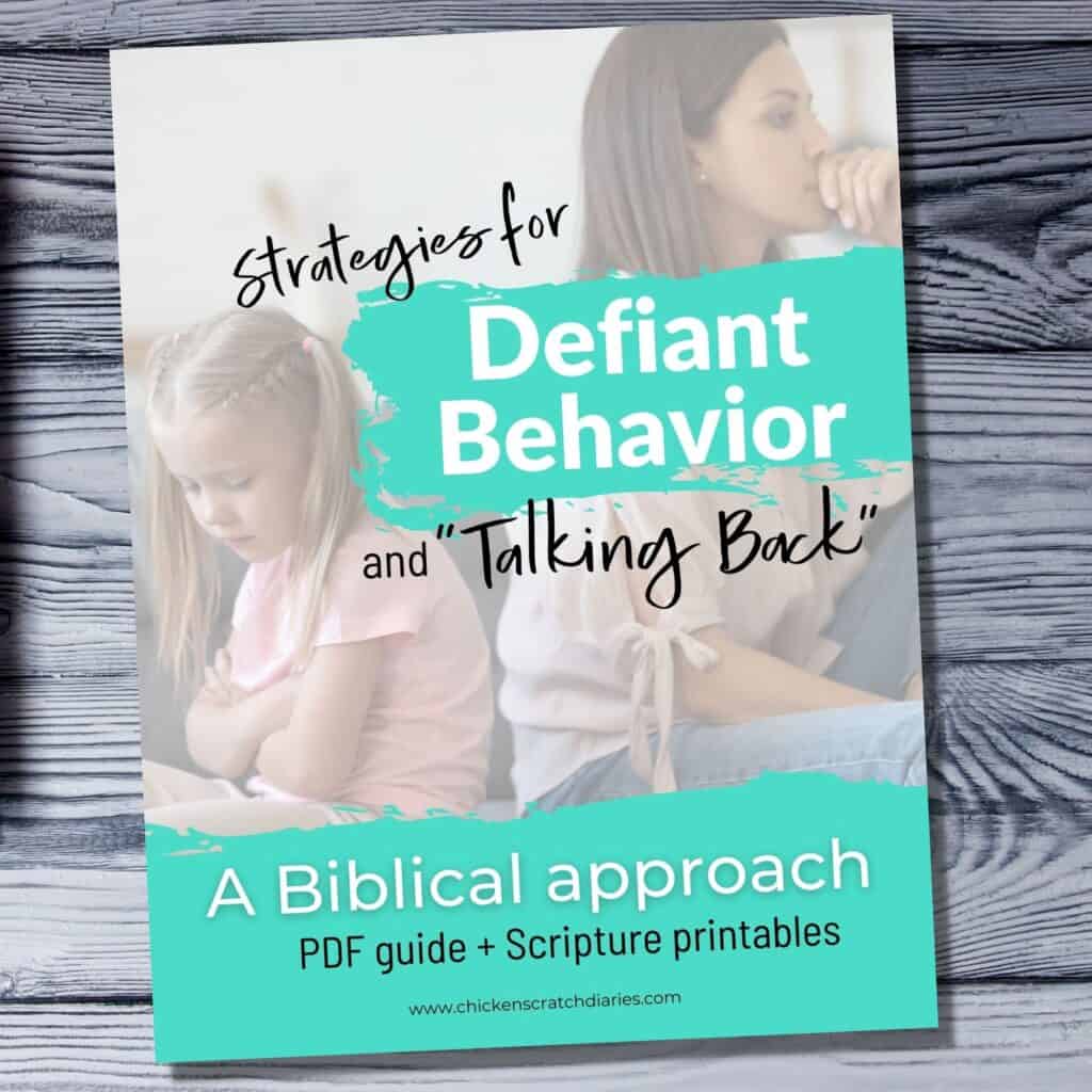 Printable guide-Talking Back