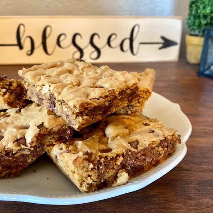 5 ingredient cookie bars