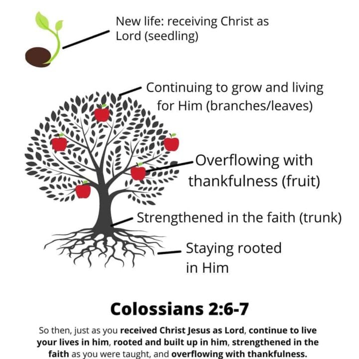 Picture of the Christian Life printable