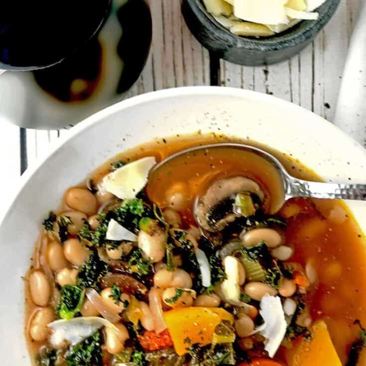 Image for Winter Vegetable Soup - A Warm Winter Garden in a Bowl