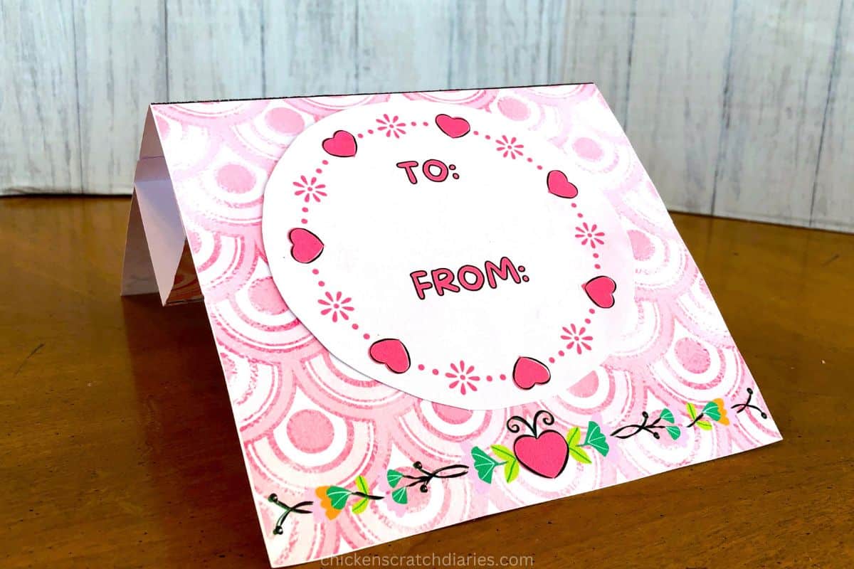 step 10.2 popup valentine card craft