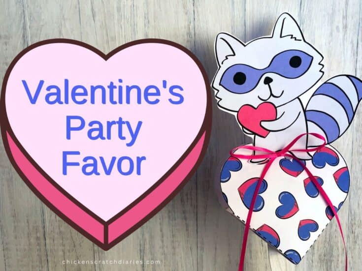 DIY Valentine Party Favor craft-complete