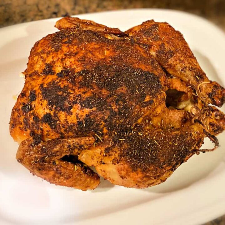 Simple Whole Roasted Chicken