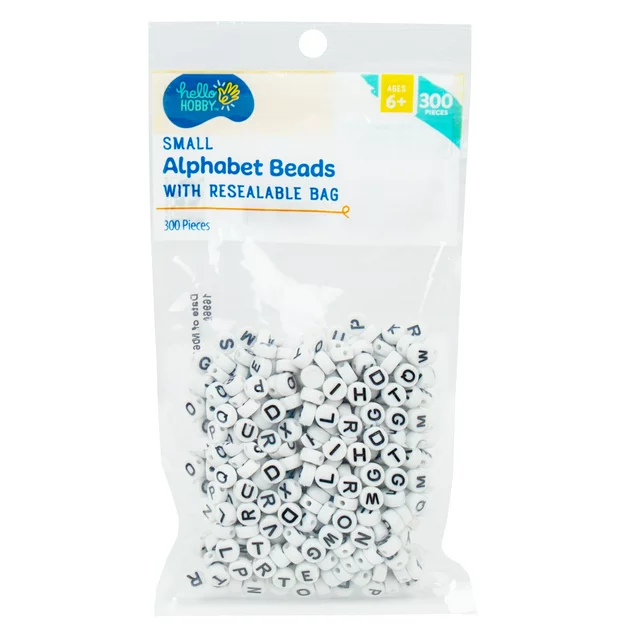 Small Alphabet Beads
