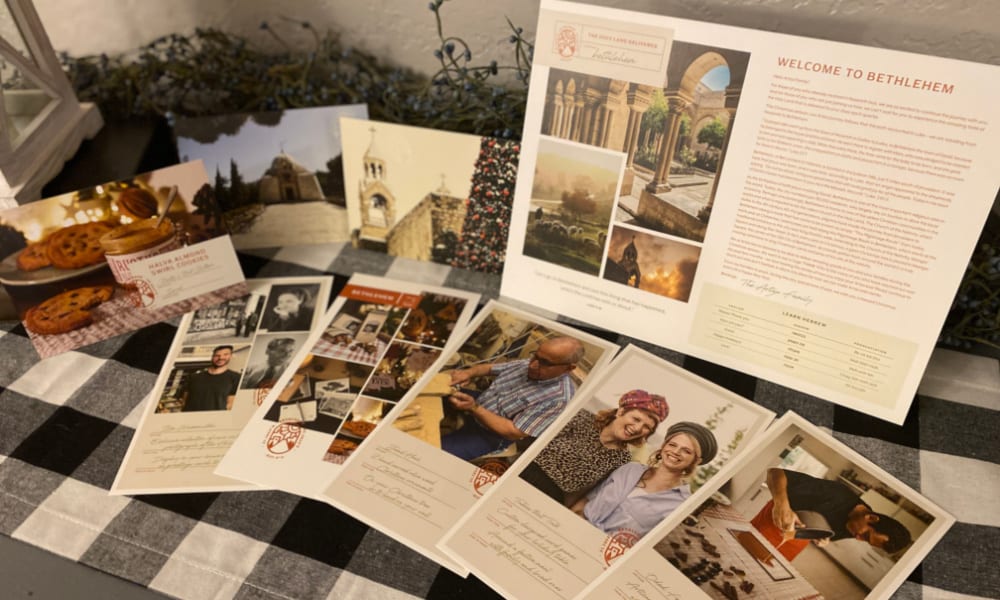 Artisan cards and pictures from Israel, from Artza box.