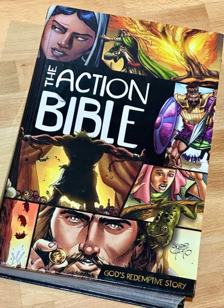 Action Bible hardback book.