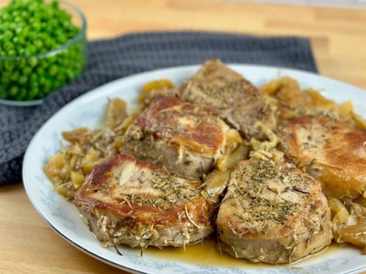 Instant Pot Pork Chops and Apples