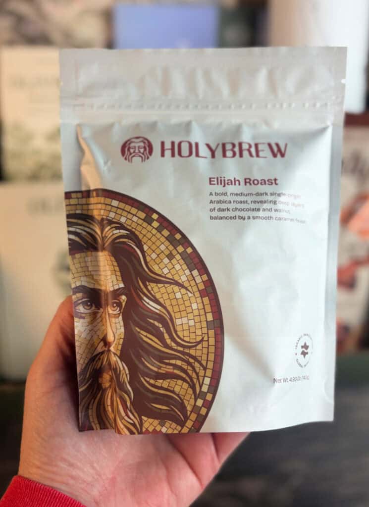 Holybrew Elijah Roast coffee.